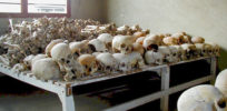 Rwandan Genocide Murambi skulls