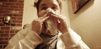 Josh McGinn sneeze