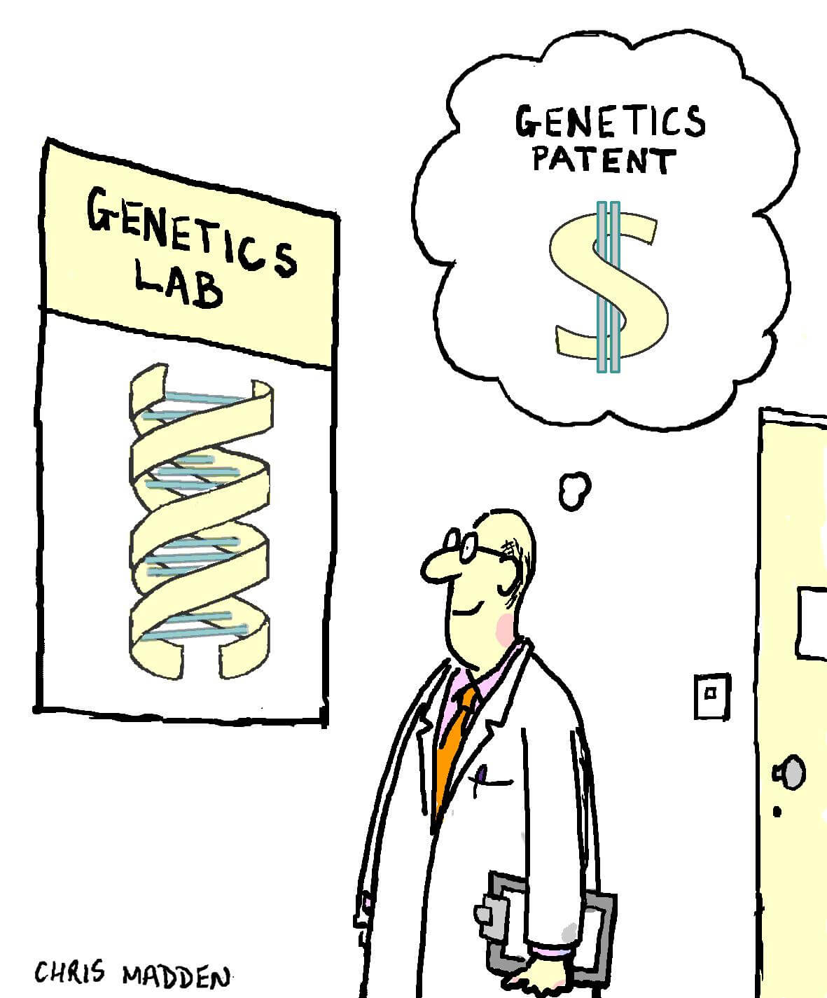 Image result for genetic disease cartoon
