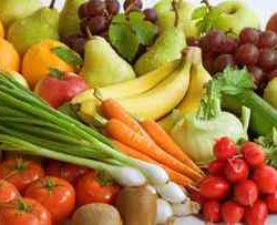 fruits and vegetables