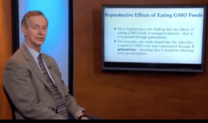 GMOs could affect fertility across three generations, Blaylock falsely claims.