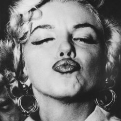 marilyn monroe kiss getty
