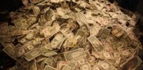 pile of money