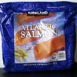 costco farmed salmon kirkland signature atlantic salmon x