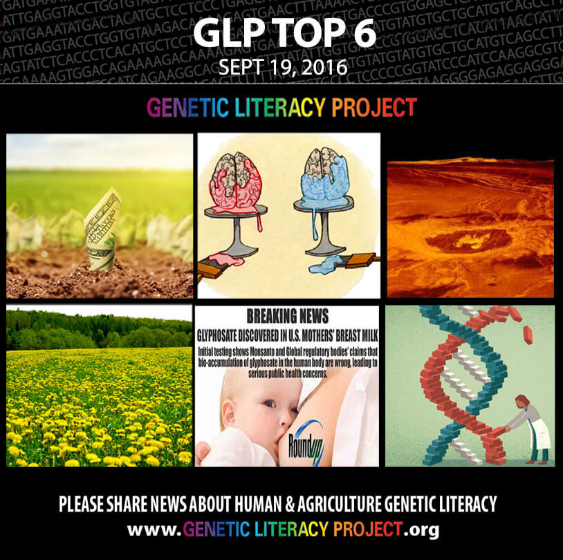 Genetic Literacy Projects Top 6 Stories For The Week September 19 