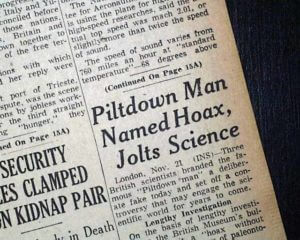 piltdown hoax