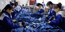 China jean manufacturing x