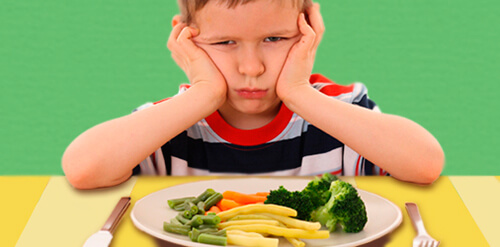 kids and veggies