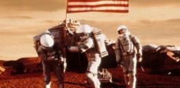 mars usa flag