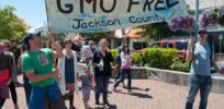 GMO free Jackson County banner
