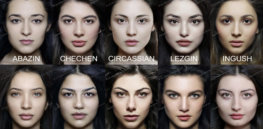 Caucasian faces