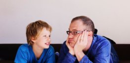 autism father son discussion