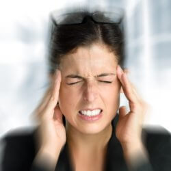 migraine sufferer photo
