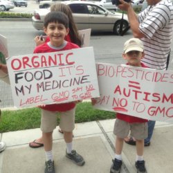 monsanto protest children