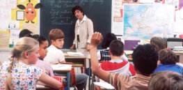 Children in a classroom