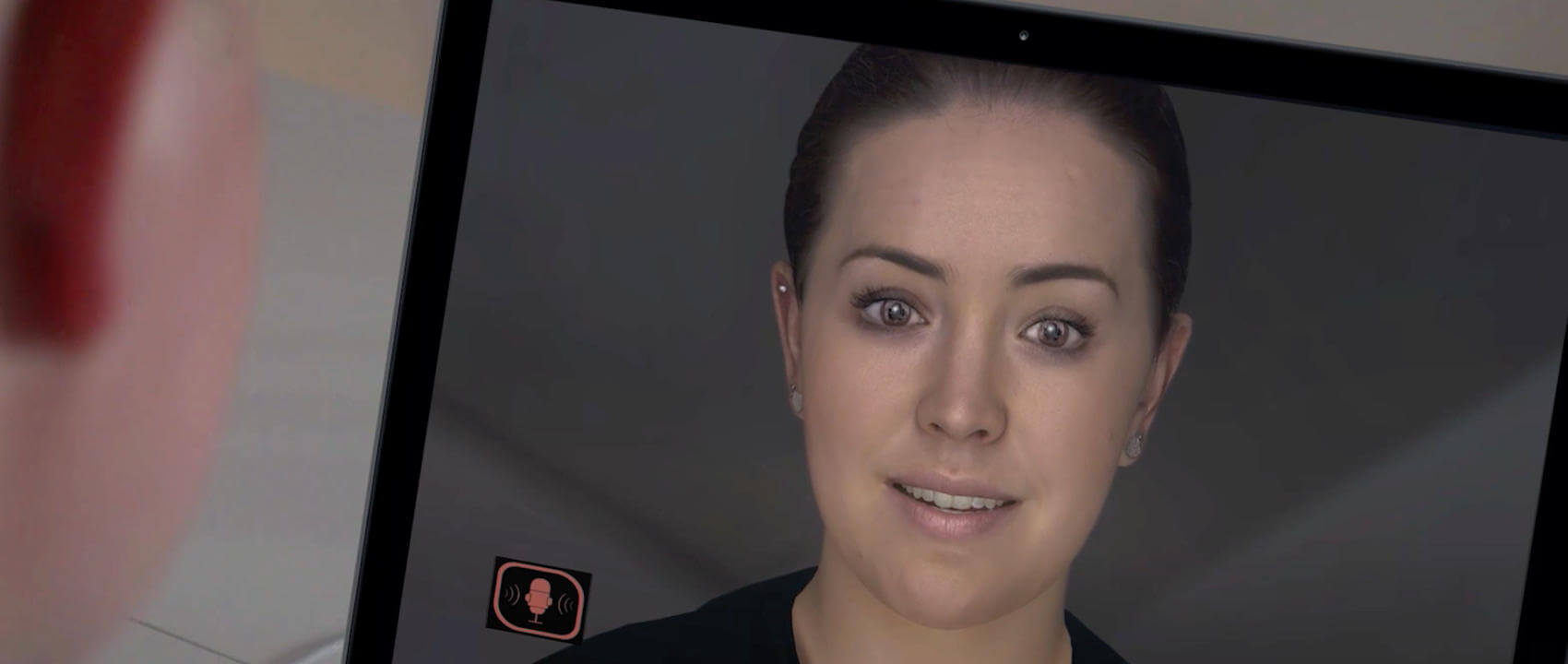 mercedes benz mwc barcelona avatar sarah dfs x