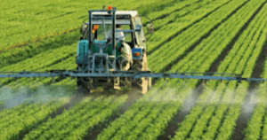 truck spraying pesticides