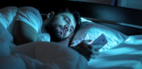 2-3-2019 sleep deprived guy in bed