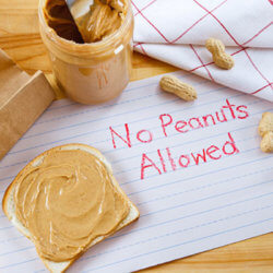 no peanuts allowed
