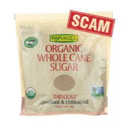 organic sugar cane scam