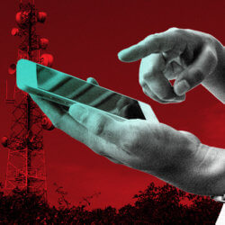 cell tower g smart phone radiation