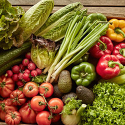 salad vegetable box