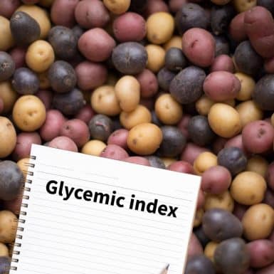glycemic index potatoes x