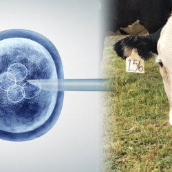 gene editing invitro crispr and cows x a