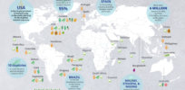 Infographic: Here’s where GM crops are grown around the world today
