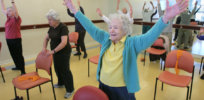 Physically active older adults are as much as 40% less likely to develop Alzheimer’s