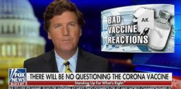 Stirring disinformation: Once relegated to political fringes, vaccine bashing takes center stage with Fox News hosts Tucker Carlson and Laura Ingraham