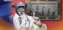 Russian internet meme: No, the COVID vaccine can't turn people into chimps
