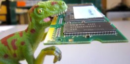 If some dinosaurs developed advanced technology wiped out by asteroids, which species could it have been?