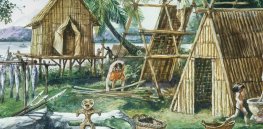 Human technological innovation arose in a variety of prehistoric human civilizations
