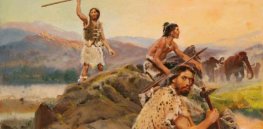 Homo Sapiens were the apex predators as indicated by their diet of primarily meat