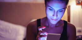 Can blue light from your phone screen damage your skin?