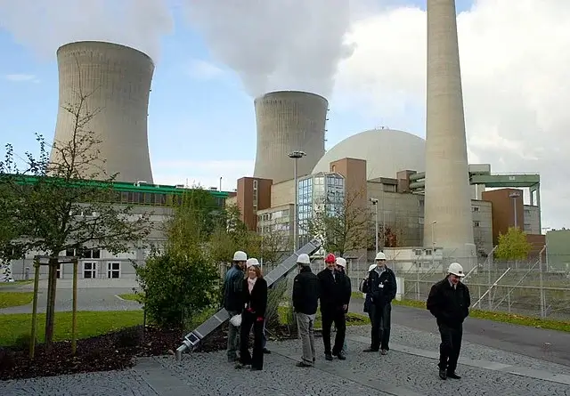 nuclear plant at grafenrheinfeld