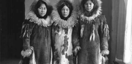 eskimo women in furs c seattle c mohai