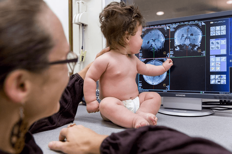 Neuroscientists at MIT have made their brain imaging set-up more baby-friendly to learn more about early development. Using an adapted MRI scanner, researchers can image infants’ brains as the babies watch movies with different types of visual stimuli.