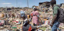 women on nairobi landfill