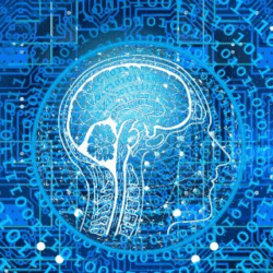 artificial intelligence brain think illustration md
