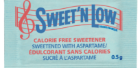 sweet n low condiments aspertame g foodservice