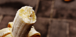 bananas eat fruits fruit healthy yellow brown spots banana peel