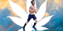 es running faster with marijuana b