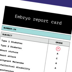 embryo report card