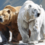 White and brown: How climate change is transforming bears