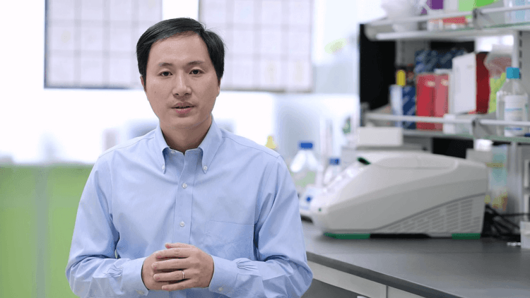 Chinese scientist He Jiankui, who created the world's first gene-edited babies