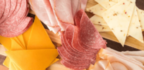 meat and cheese tray