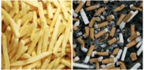 Eating french fries is as unhealthy as smoking 25 cigarettes? Pseudoscience on health and food abounds