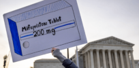 Abortion pill remains legal for now, but ruling on technical grounds keeps door open for possible future ban